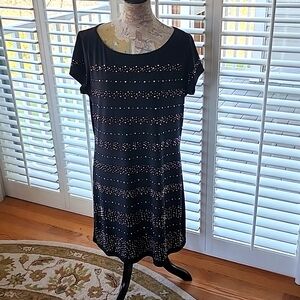White House Black Market Party Dress with Studs - Size XL